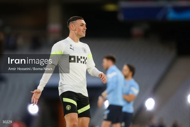 Manchester City training session before the UEFA Champions League Final match