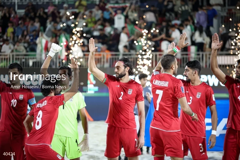 Iran Vs. Argentina - FIFA Beach Soccer World Cup UAE 2024
