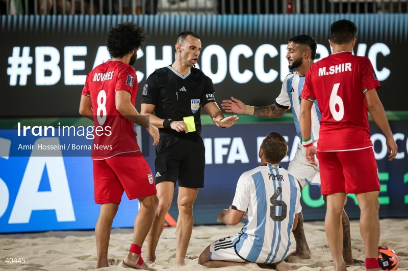 Iran Vs. Argentina - FIFA Beach Soccer World Cup UAE 2024