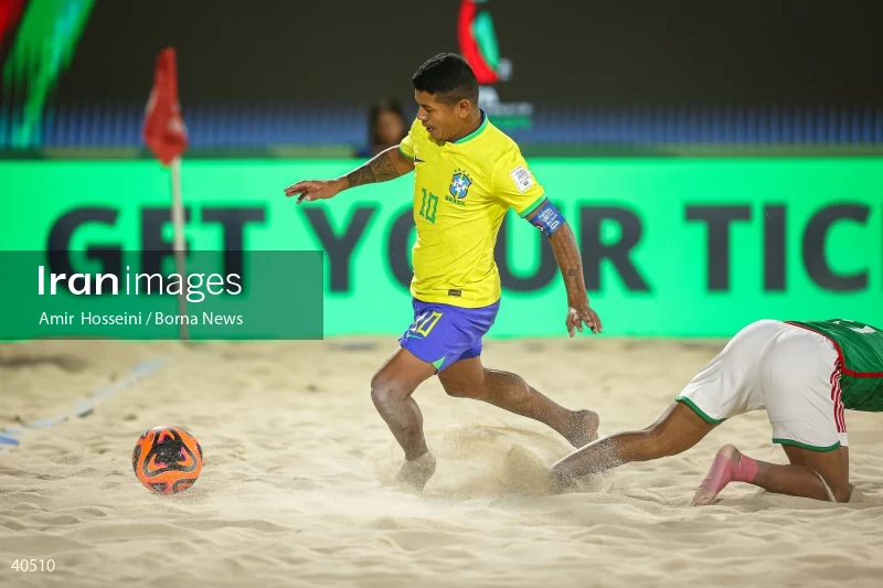 Mexico Vs. Brazil - FIFA Beach Soccer World Cup UAE 2024