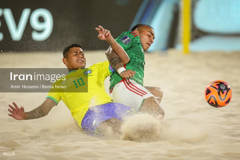 Mexico Vs. Brazil - FIFA Beach Soccer World Cup UAE 2024