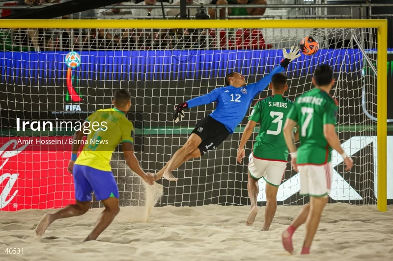 Mexico Vs. Brazil - FIFA Beach Soccer World Cup UAE 2024