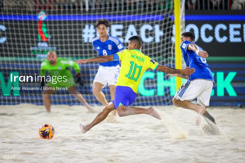 Brazil Vs. Italy - FIFA Beach Soccer World Cup UAE 2024