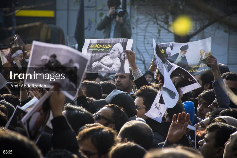 Ayatollah Akbar Hashemi Rafsanjani's funeral in Tehran