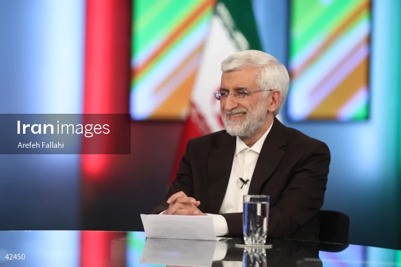 Saeed Jalili on the "Safe Aval (Prime Row)" program on the News Network