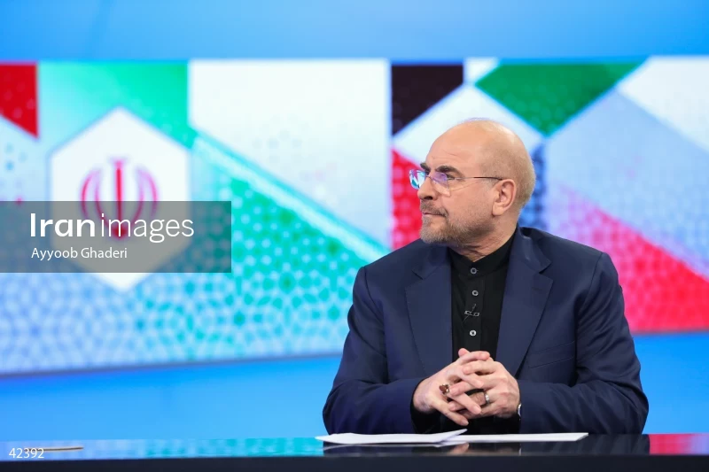 Mohammad Bagher Ghalibaf on the Special News Talk Show on the News Network
