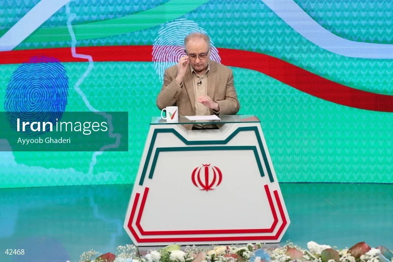 Mohammad Bagher Ghalibaf on the Cultural Roundtable program on Channel Two
