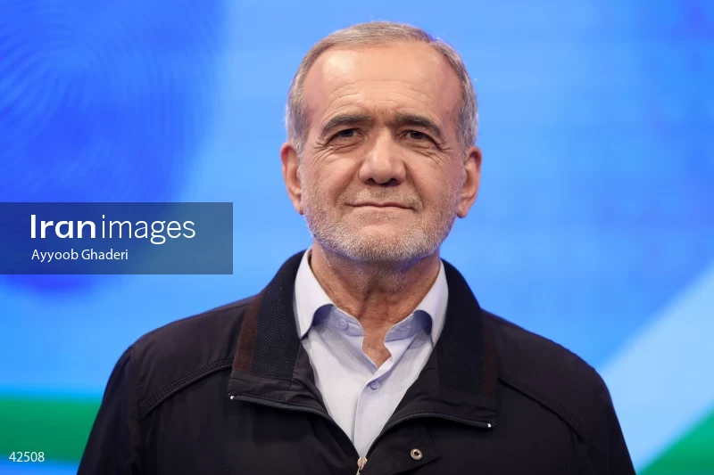 Massoud Pezeshkian on the Economic Roundtable program on Channel Three