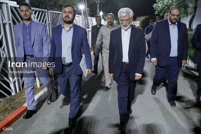 Saeed Jalili on the Cultural Roundtable program on Channel Two