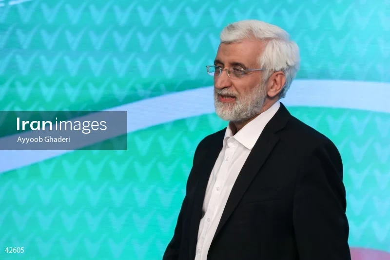Saeed Jalili on the Cultural Roundtable program on Channel Two