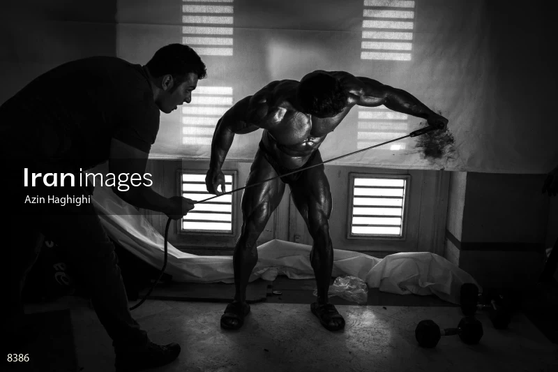 International Bodybuilding Tournament in Tabriz