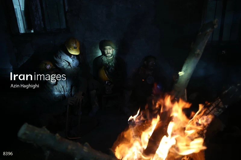Mine workers