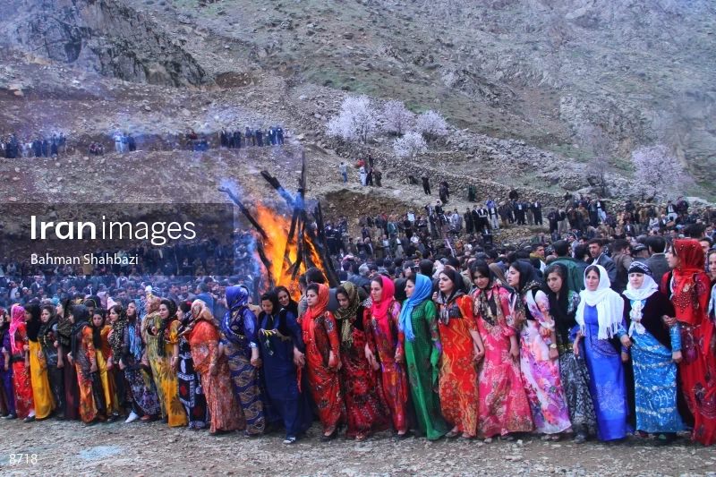 Kurdish dance for Nowruz