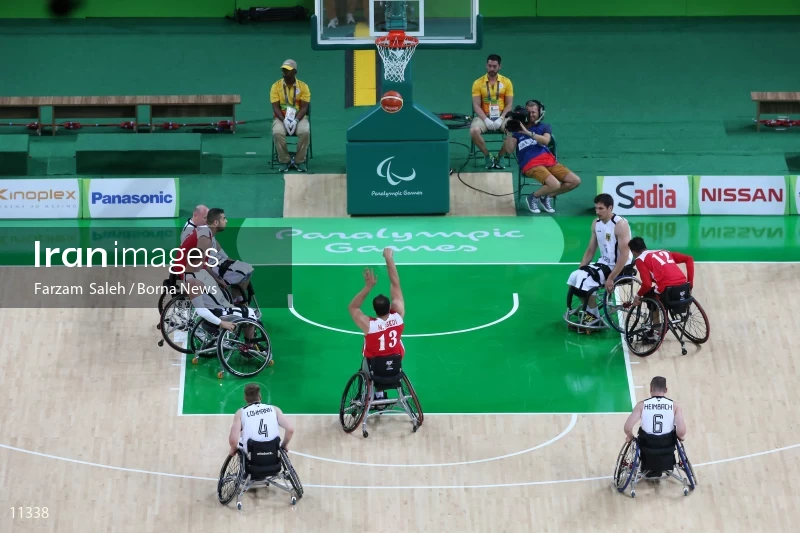Men Wheelchair Basketball match - Iran VS Germany