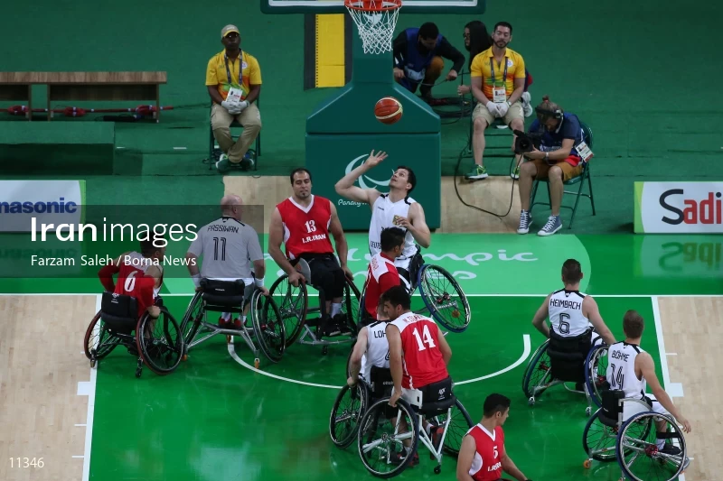 Men Wheelchair Basketball match - Iran VS Germany