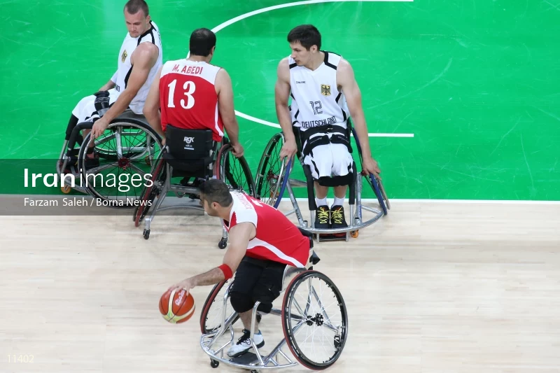 Men Wheelchair Basketball match - Iran VS Germany