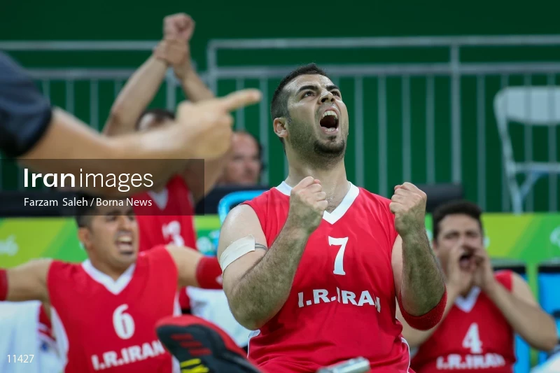 Men Wheelchair Basketball match - Iran VS Germany