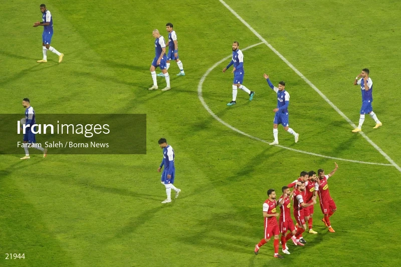 99th derby between Esteghlal and Persepolis football teams