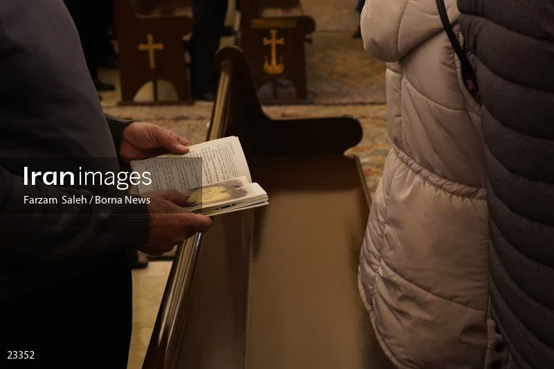 The new year ceremony in the Holy Church of Sarkis