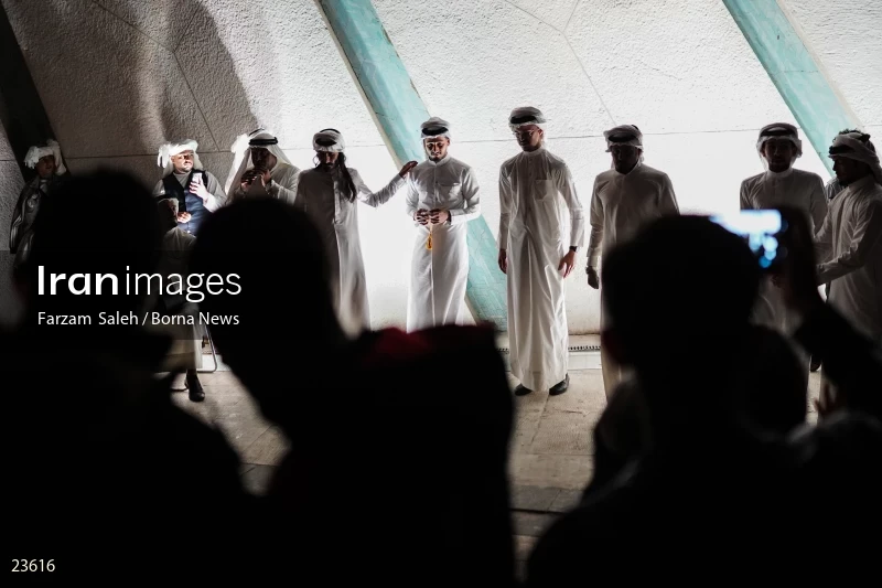 Performing cultural programs in Azadi Square on the first night of spring