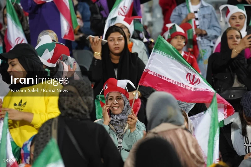Iran v Russia friendly football match