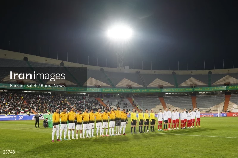Iran v Russia friendly football match