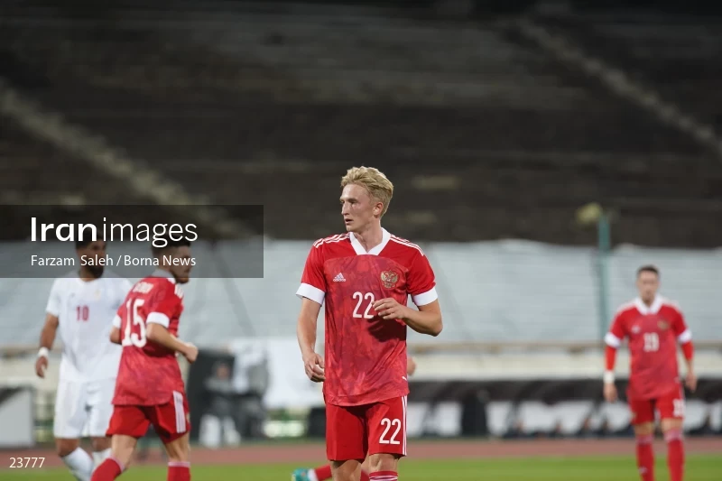 Iran v Russia friendly football match