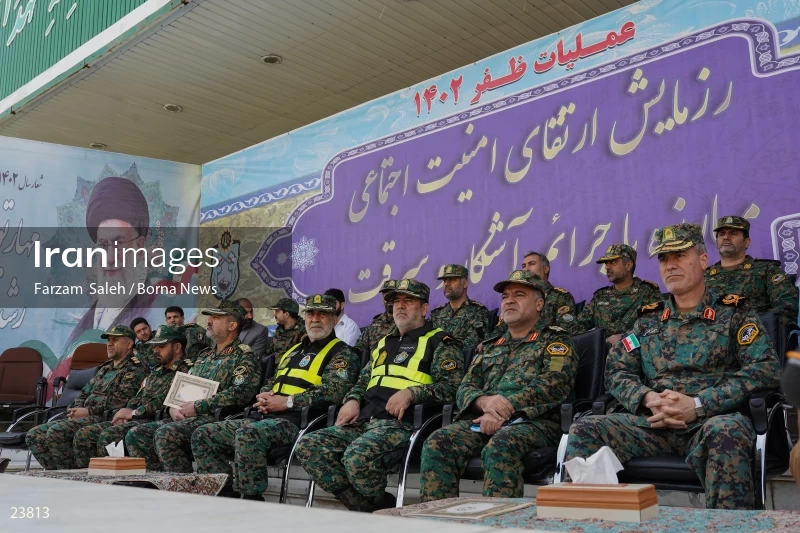 Special Units of FARAJA Hold Exercises