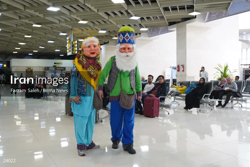 Tehran Mehrabad Airport in Nowruz 1402