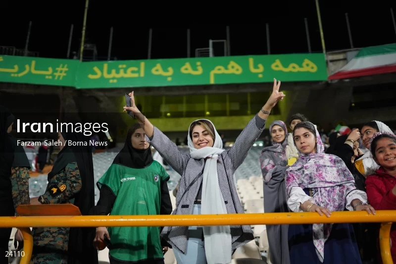 Iran v Kenya friendly football match