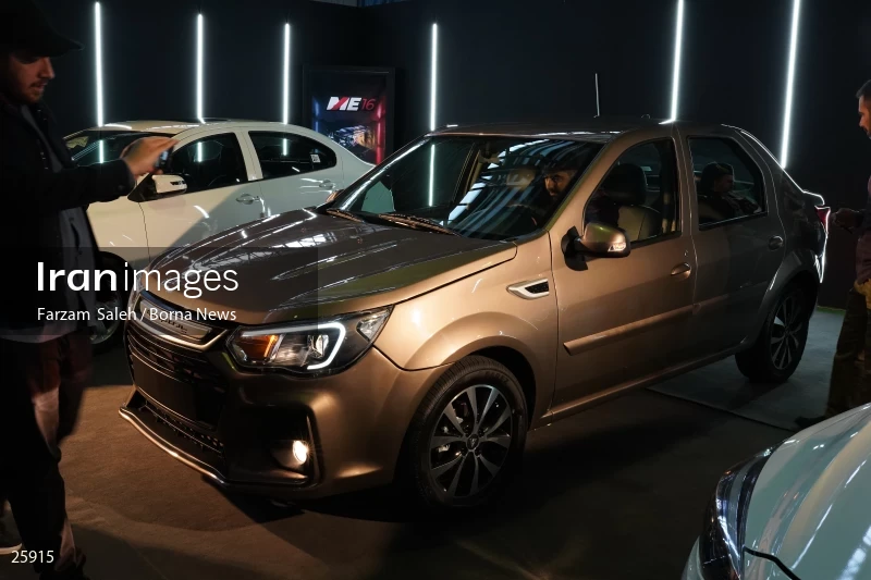 Unveiling of Cadila and Shahin Plus cars at Saipa Automobile Factory