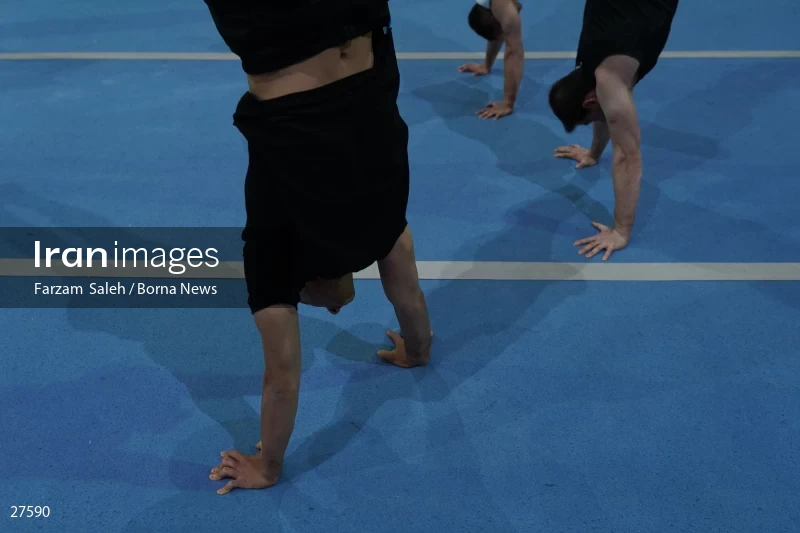 Iranian national gymnastics team camp