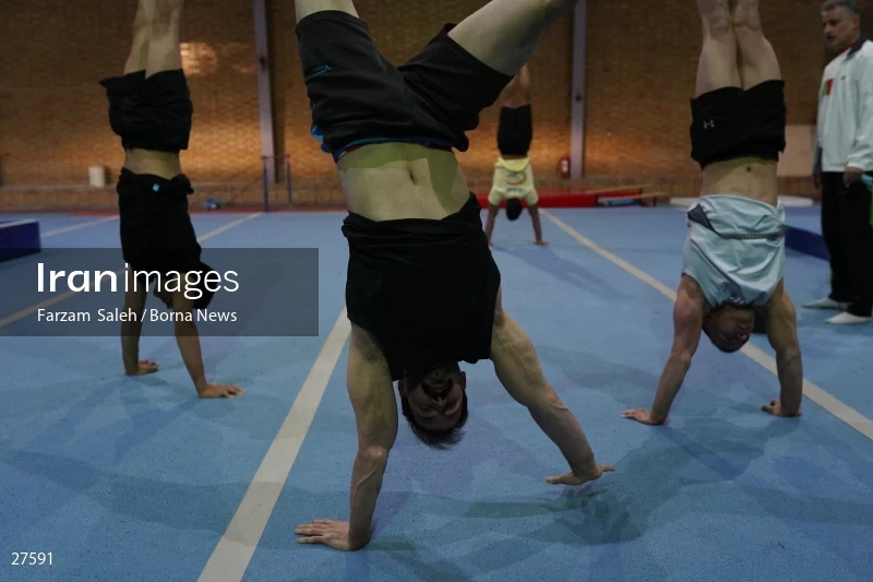 Iranian national gymnastics team camp