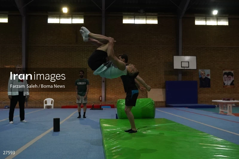 Iranian national gymnastics team camp