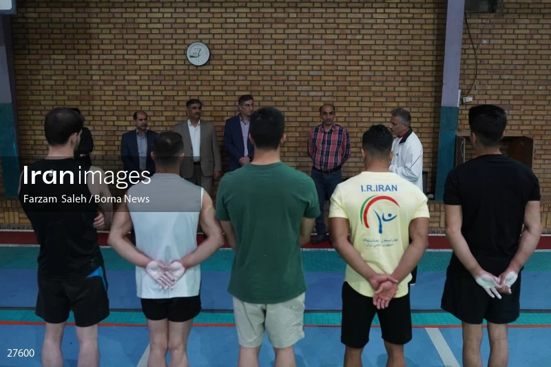 Iranian national gymnastics team camp