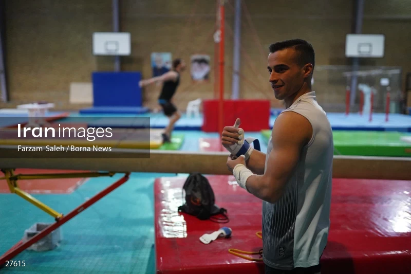 Iranian national gymnastics team camp