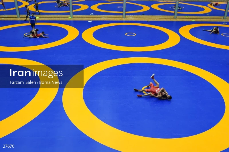National Greco-Roman wrestling team camp