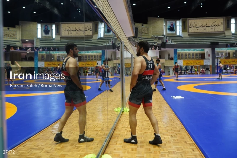 National Greco-Roman wrestling team camp