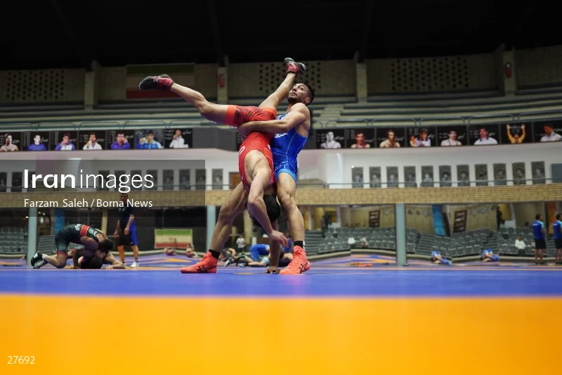 National Greco-Roman wrestling team camp