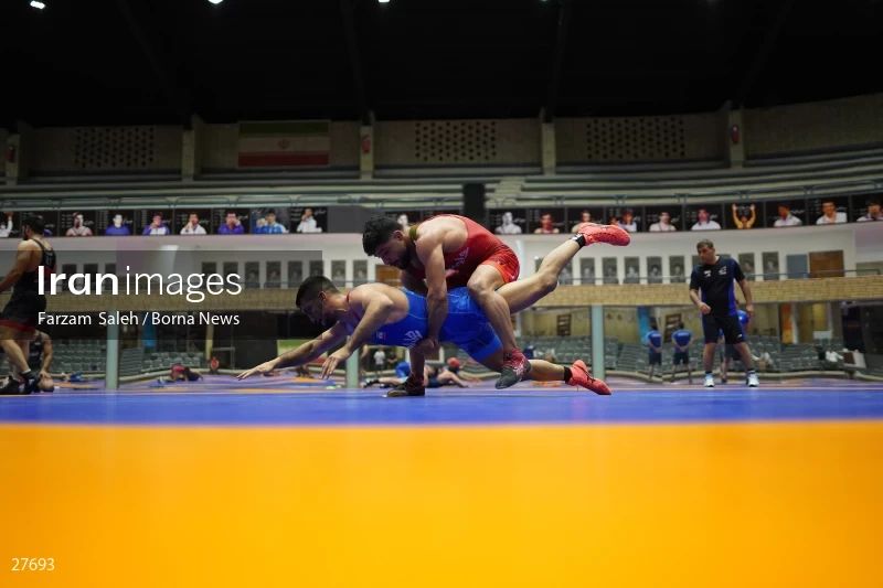 National Greco-Roman wrestling team camp