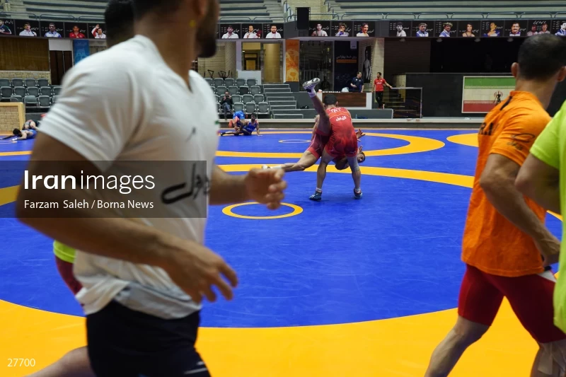 National Greco-Roman wrestling team camp