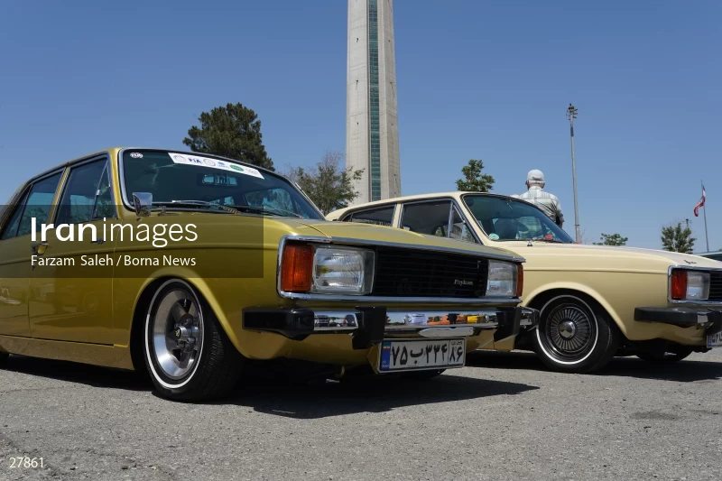 Paykan Lovers gathering in Tehran