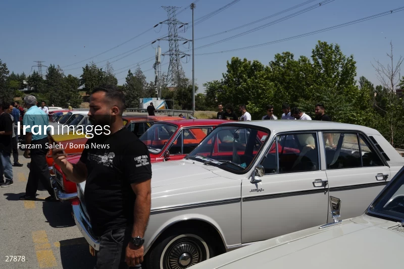 Paykan Lovers gathering in Tehran