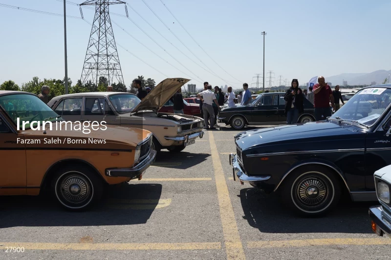 Paykan Lovers gathering in Tehran