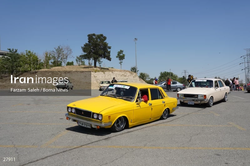 Paykan Lovers gathering in Tehran