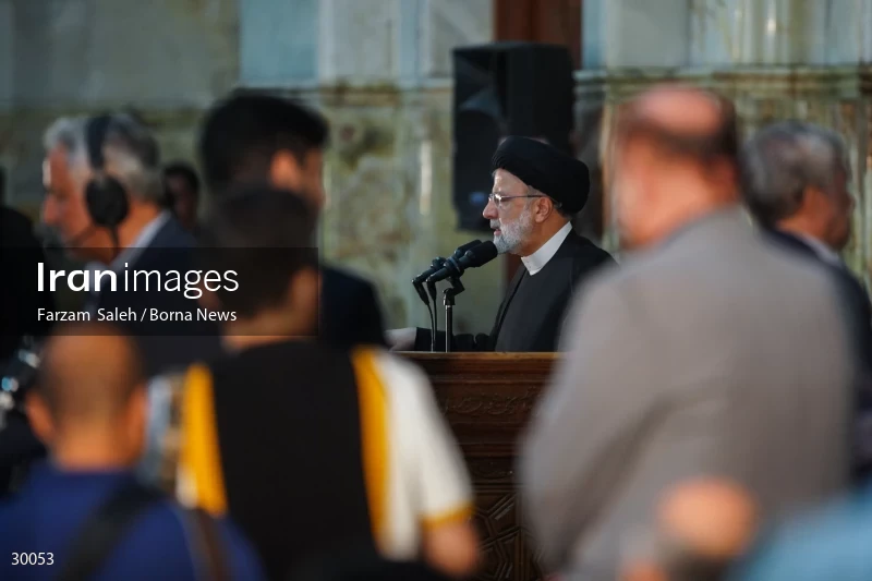 The anniversary of Imam Khomeini's passing away with the presence of the President