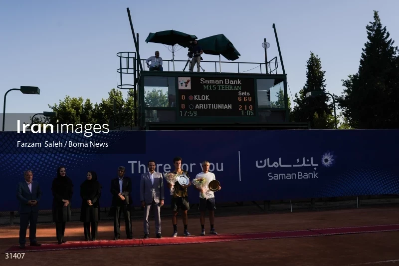 The finals of the second week of World Tennis Tour in Tehran