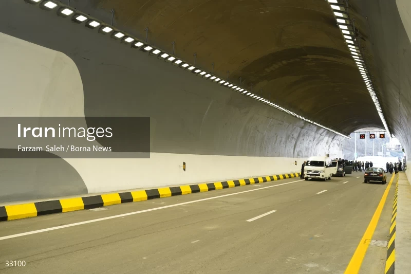 Opening ceremony of the 2nd section of Tehran-Shomal Freeway