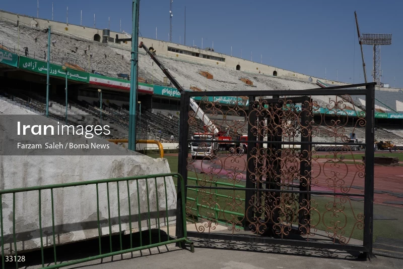 Renovation of Tehran's Azadi Stadium