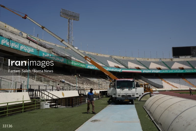 Renovation of Tehran's Azadi Stadium